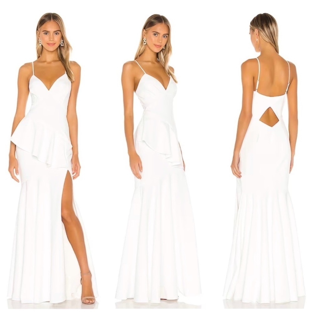 Katie May Arriba Dress in Ivory, Size: L